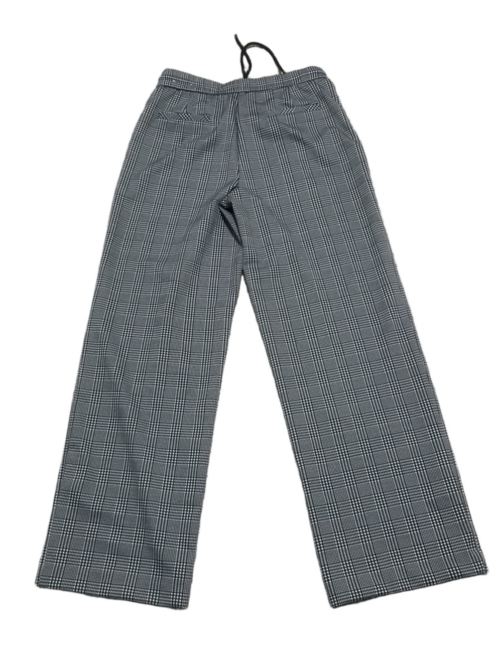 Rachel Zoe black and white Plaid Wide Leg Trousers size medium - Picture 2 of 11